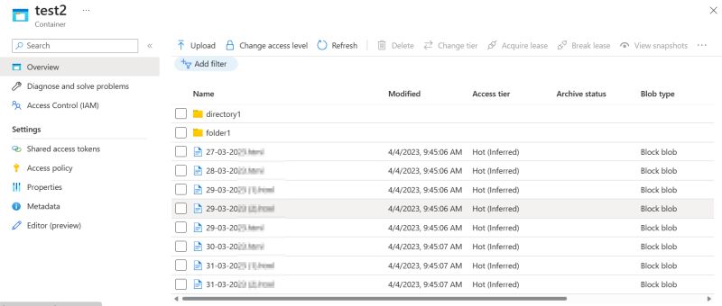 How To List Only The Files As Blobitems Client Residing In A - Download Incredible Vintage Art | Retina