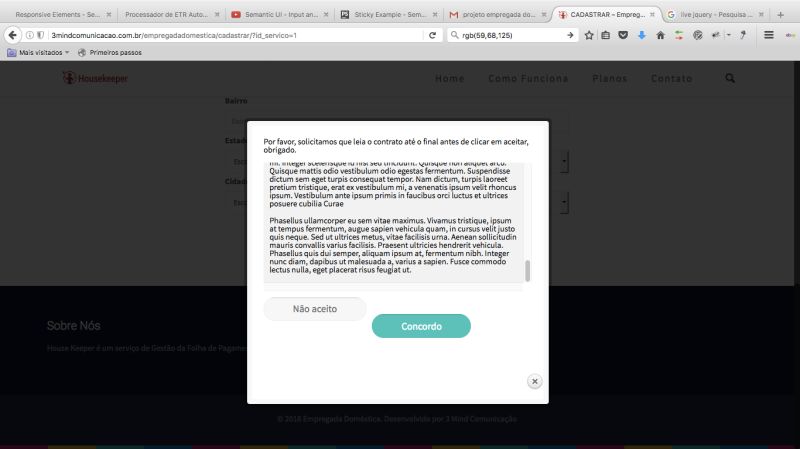 Javascript Menu Vertical Lateral Fixo Com Rolagem Limitada Stack - Premium Ocean Background Gallery - HD