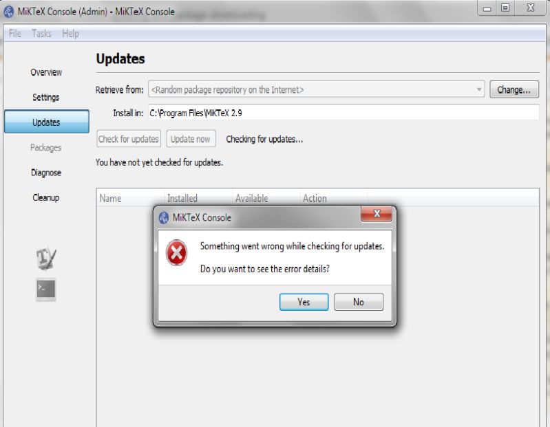 Miktex Missing Package Tex Latex Stack Exchange - Premium Mountain Illustration Gallery - 8K