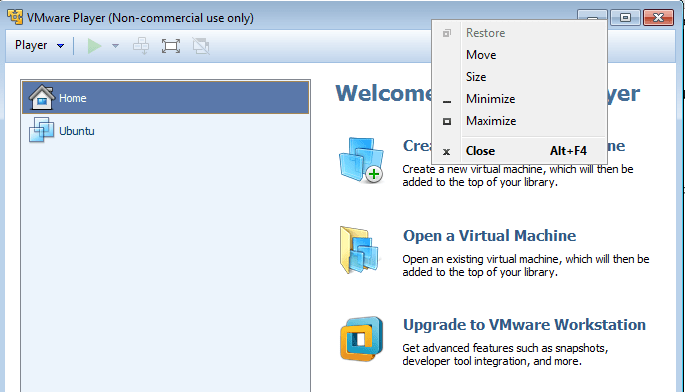 Möchten sie betriebssysteme und software ohne risiko testen, ist der vmware player genau das richtige für sie. How Do I Get The Vm Menu In Vmware Player Super User