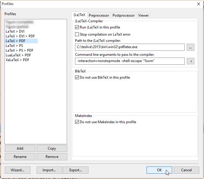 Texniccenter User Interface Tex Latex Stack Exchange - Premium Ocean Pattern Gallery - Retina