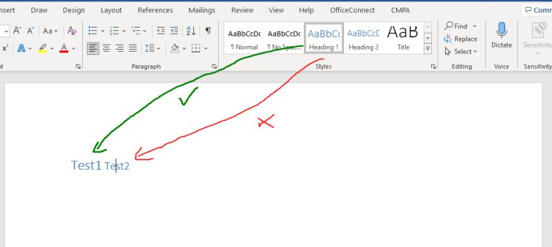 Ms Word Apply Two Different Styles Within The Same Paragraph Using - Mobile City Images for Desktop
