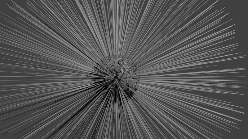 Python Particle System With Particles That Conform To Surface - Elegant Gradient Wallpaper - 8K