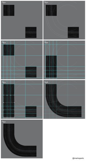 road photoshop texture curved making graphic path improve answer stack