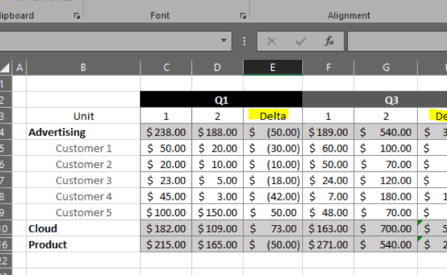 Powerbi Power Bi Calculate The Difference Between Two Columns In A 