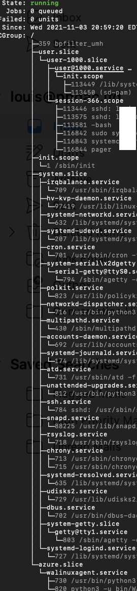 systemd branch view