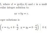 Elementary Number Theory Help With Proving Bezout S Theorem