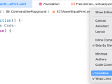 Xcode Code Folding Line Like Android Studio Stack Overflow