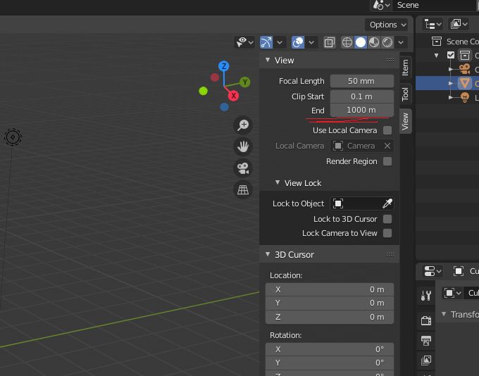 Interface Blender S View Distance Blender Stack Exchange - Professional Ultra HD Light Images | Free Download