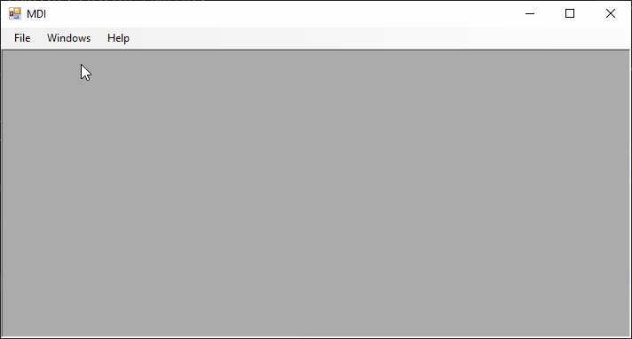 Vb Net Mdi Child Is Only Visible When Windowstate Is Maximized - Best Nature Patterns in Desktop