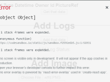 Javascript Error Object Object Firebase Storage File Upload Via