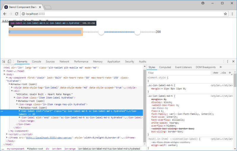 Typescript Ion Label Component Inside The Stencil Component Starter - Beautiful Mountain Image - Full HD