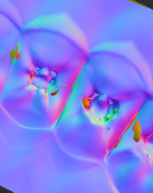Uv Strange Artifacts In Normal Map Blender Stack Exchange - Premium Ocean Illustration Gallery - HD