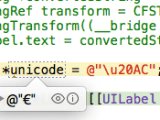 Iphone Unicode Not Working Properly In Ios Stack Overflow