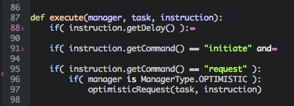 What Is The Red Arrow To The Left Of The Line Numbers On Atom Stack - 4K Gradient Photos for Desktop