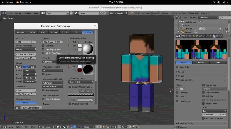 Texturing Low Res Texture Blurry Blender Stack Exchange - Download Creative Nature Illustration | Desktop