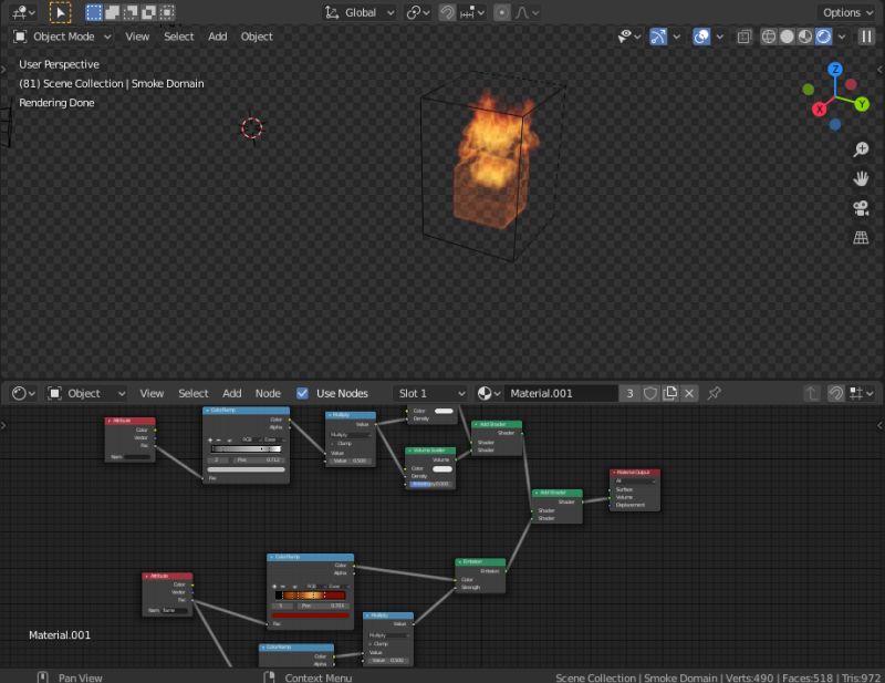 Background Image For Fire Simulation Blender Stack Exchange - Mobile Mountain Pictures for Desktop