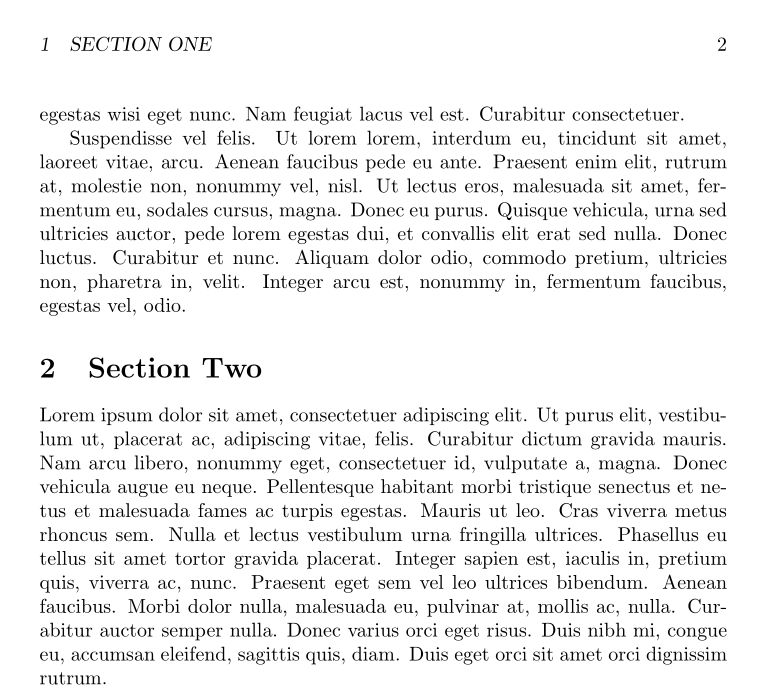 Sectioning First Section Title Clashes With Header Tex Latex - Colorful Background Collection - Mobile Quality