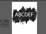 Cutting Text Through A Background Vector In Illustrator Problem