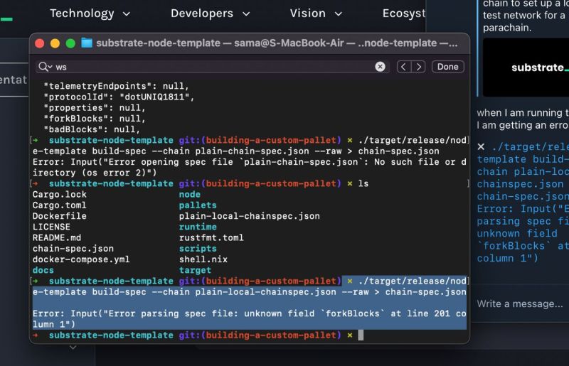 Substrate Node Template Cant Produce New Blocks With Custom Chainspec - Incredible Ocean Pattern - Full HD