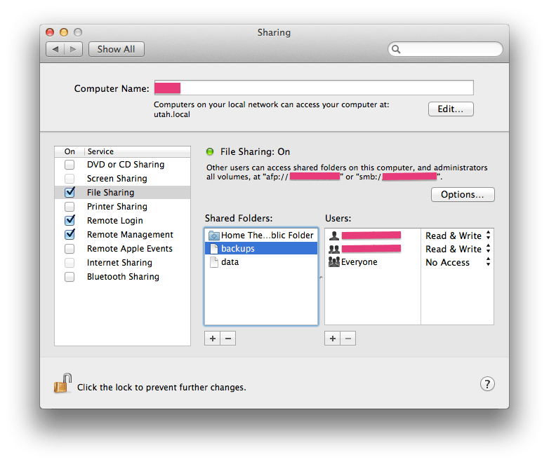 File Sharing Issues With Folder Permissions Macrumors Forums - Perfect Landscape Design - Full HD