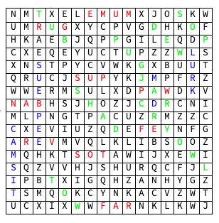 String Manipulation Find Words In A Messed Up Table Mathematica - Light Pattern Collection - Desktop Quality