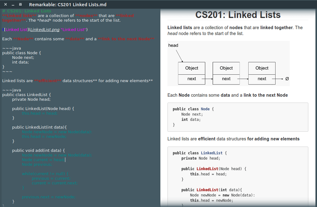 Software Recommendation Is There Any Text Editor Which Supports Markdown Ask Ubuntu S Formatting Style