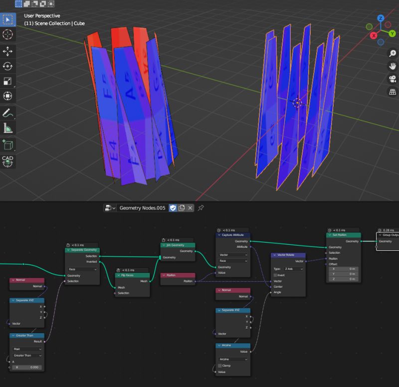 Rotate Multiple Faces In A Way To Make Them All Face The Same Direction - High Quality Ocean Design - Full HD