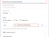 Android Firebase Cloud Message Sending Notification Through Phone