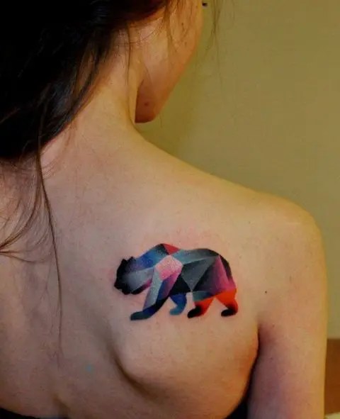 20 Bear Tattoo Ideas For Girls To Repeat - Styleoholic 591_x_480_jpg