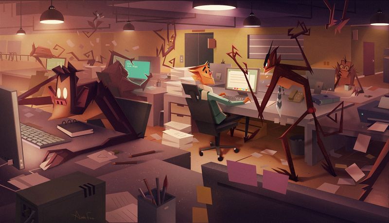 Codemonkeys Code Monkeys - Minimal Wallpaper Collection - 8K Quality