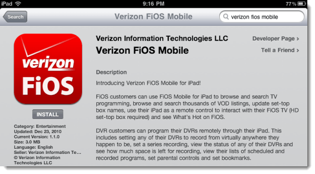 How To Use Ipads As Verizon Fios Remotes Informationweek