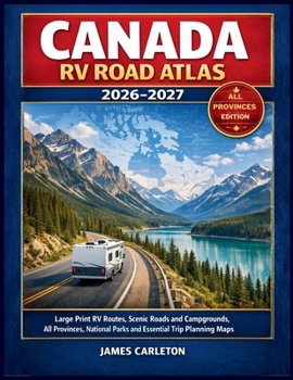 Canada RV Road Atlas 2026 2027 Large Book.