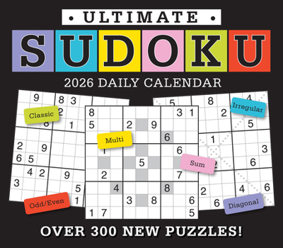 2026 Ultimate Sudoku Boxed Daily Book 
