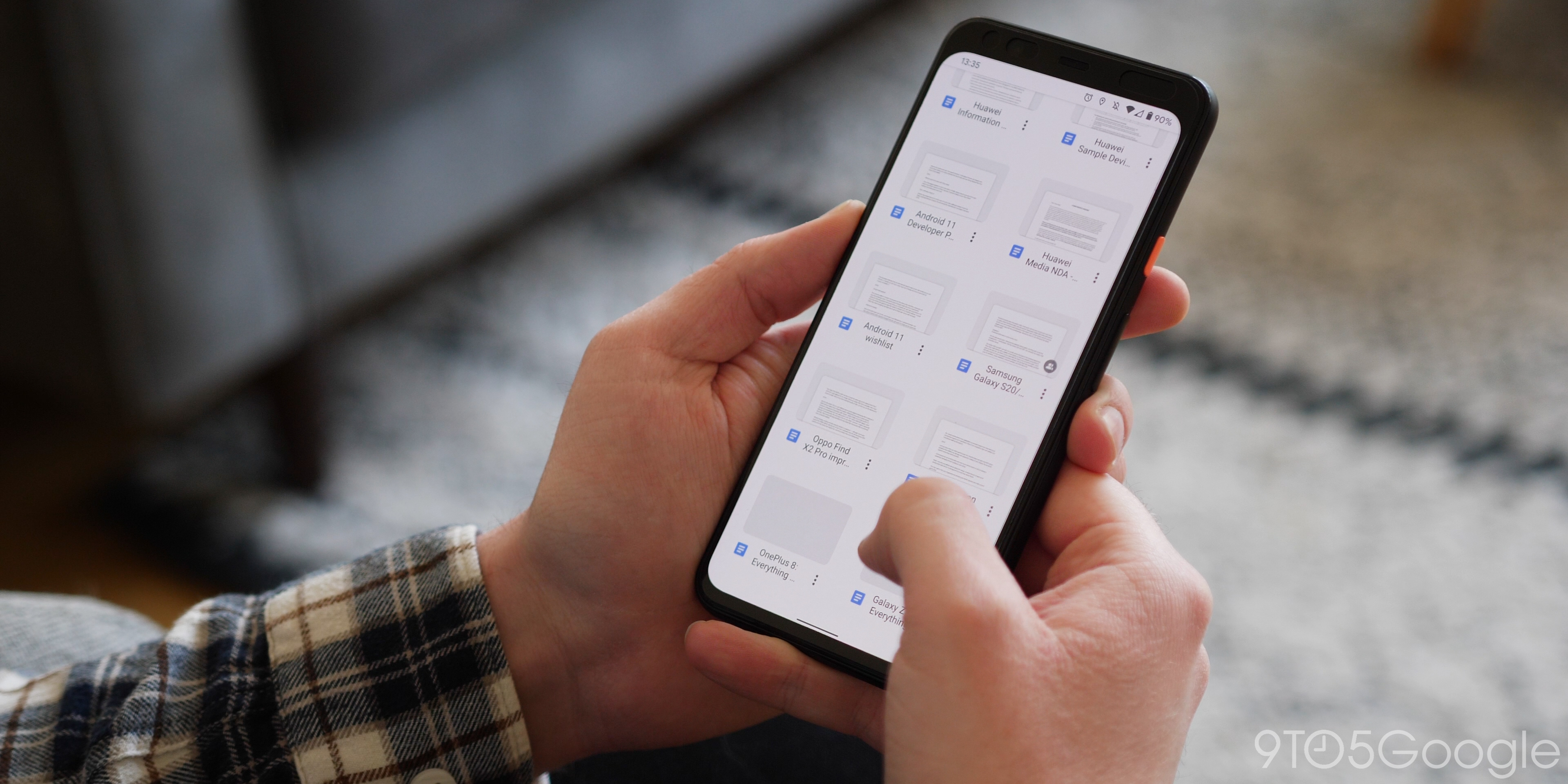 Google Docs Preps Dark Theme That Applies To Document View 9to5google - Stunning Ocean Background - High Resolution