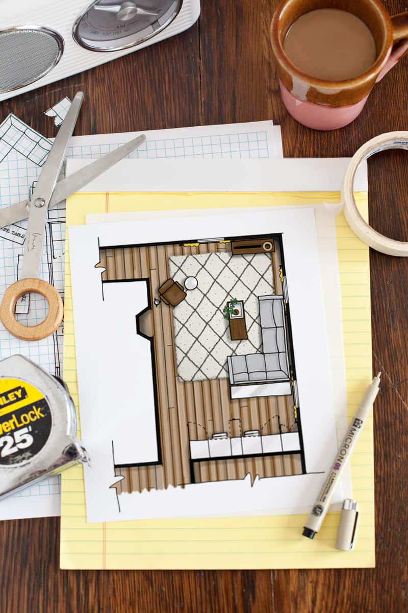 picture Floor Plan Simple Inside House Drawing a beautiful mess