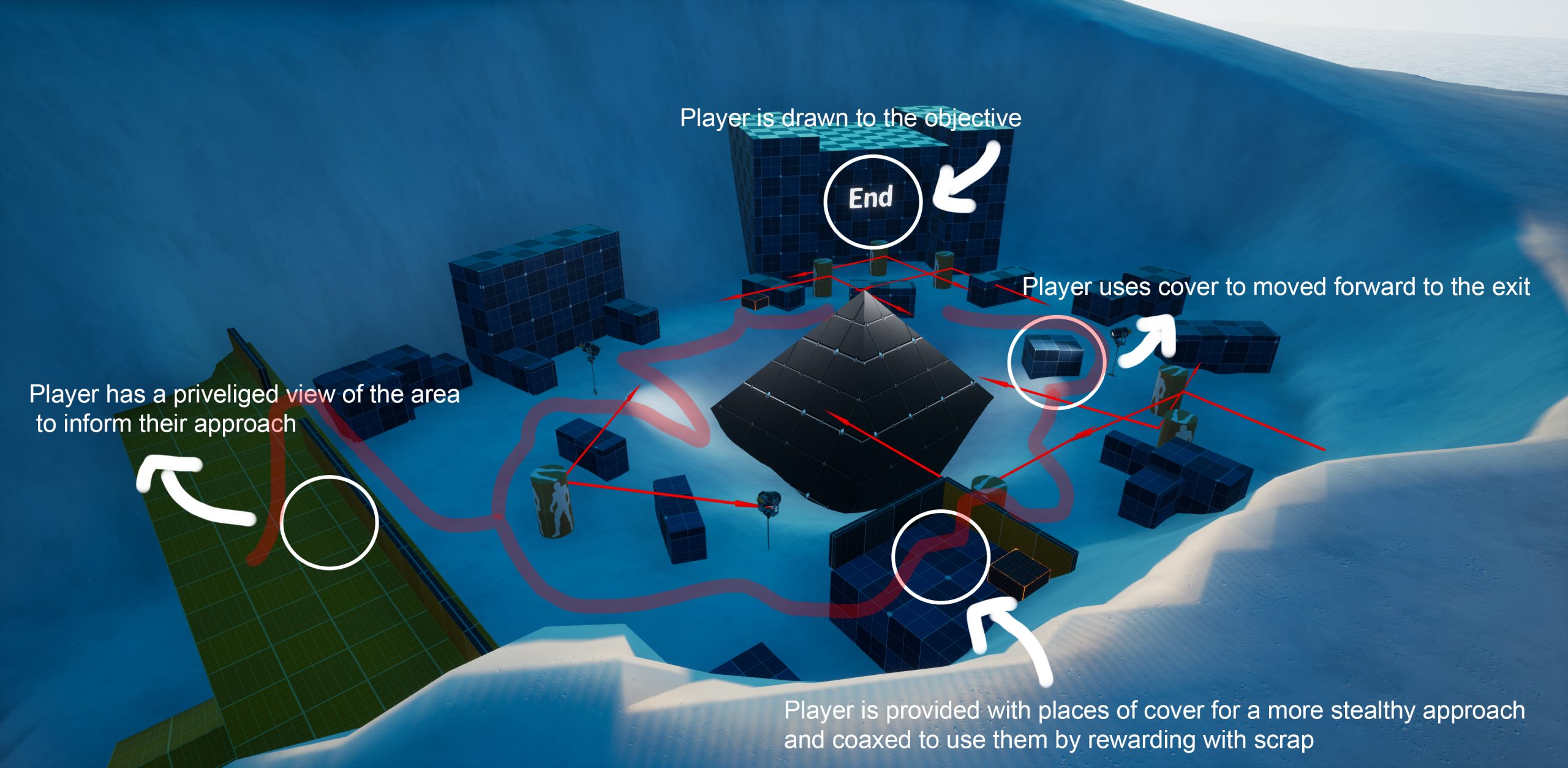 Level Design Portfolio Arvin David - Premium Geometric Wallpaper Gallery - 8K