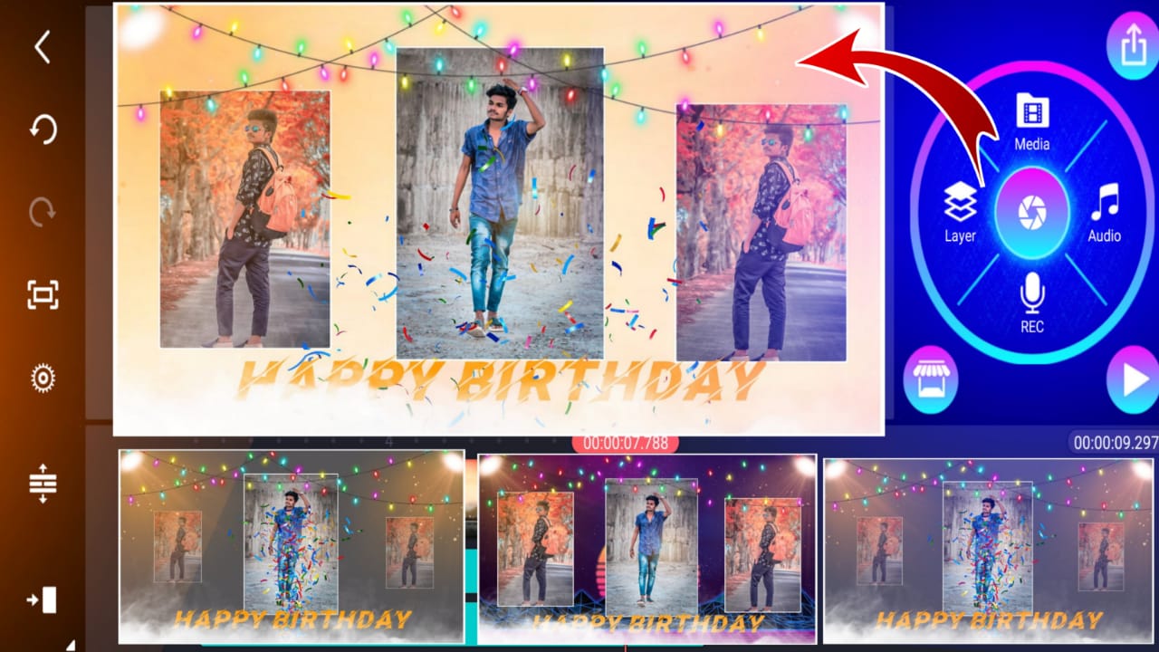 Happy Birthday Whatsapp Status Video Editing