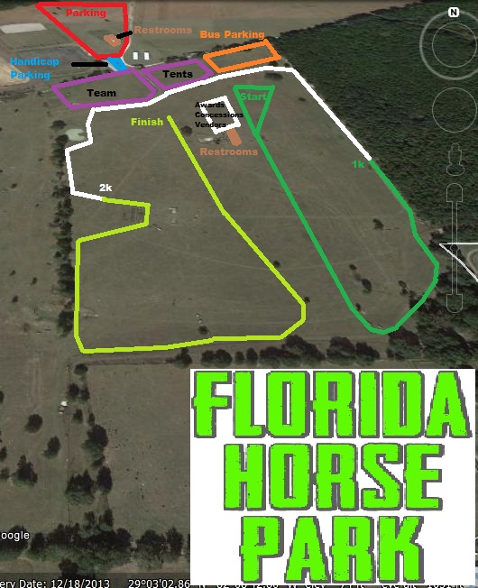 Florida Horse Park Course Maps FHP 2016 3k Course 