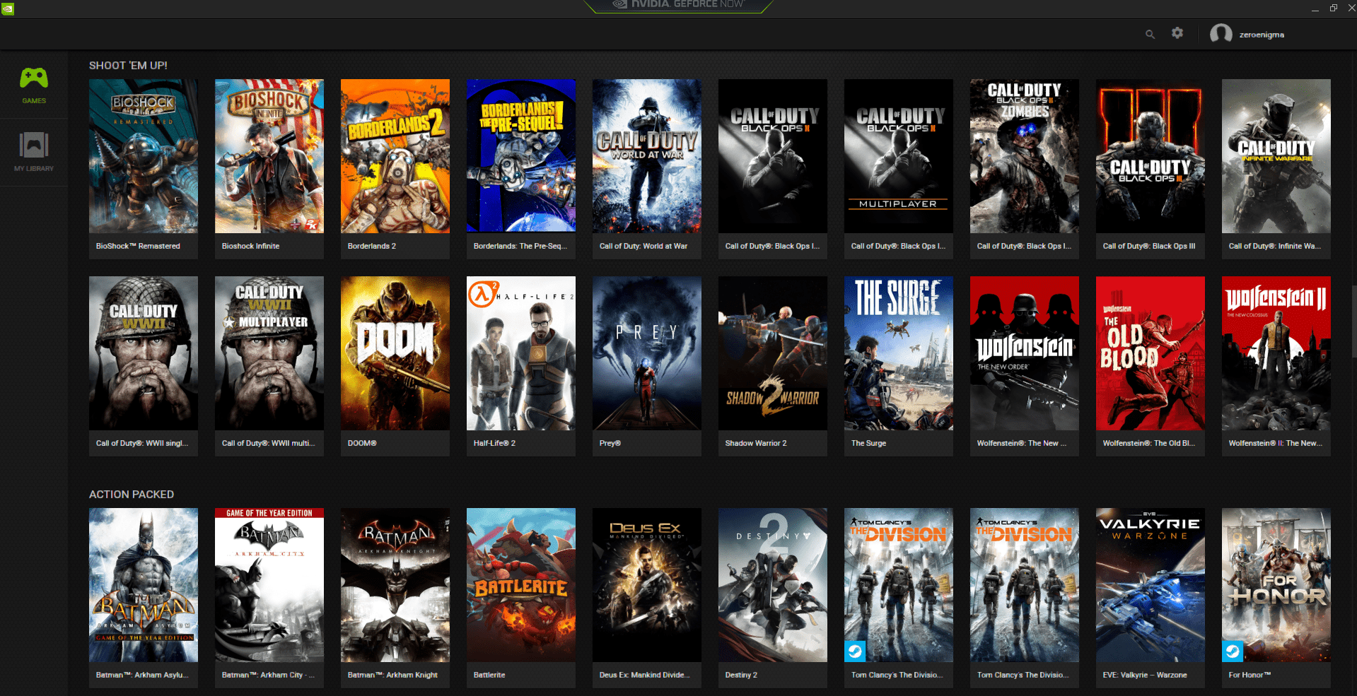 GeForce NOW Beta For PC A Deeper Look At The Streaming Service Geforce Now Library 