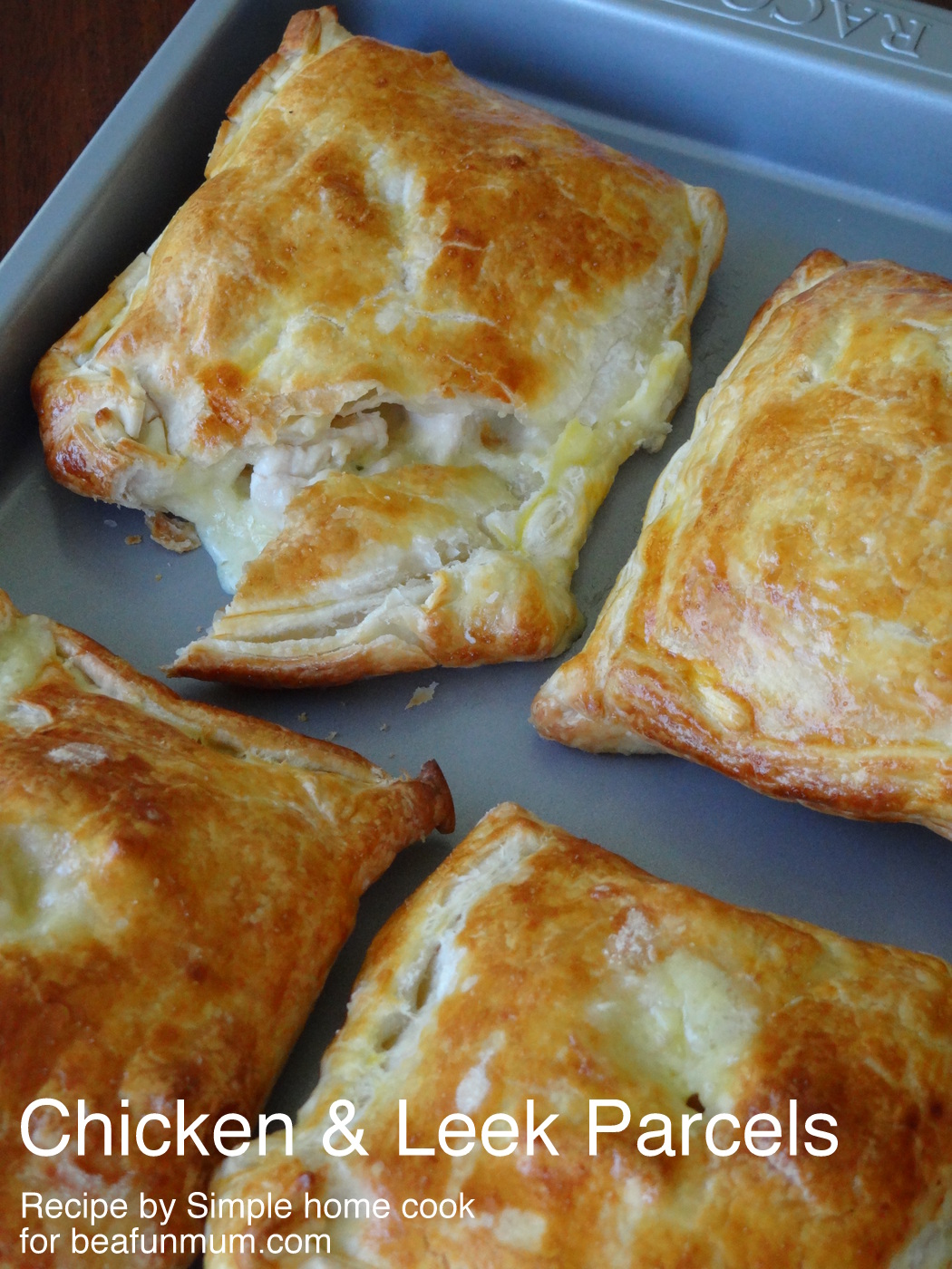 pic How To Make Chicken Parcels creamy chicken leek parcels be a fun mum
