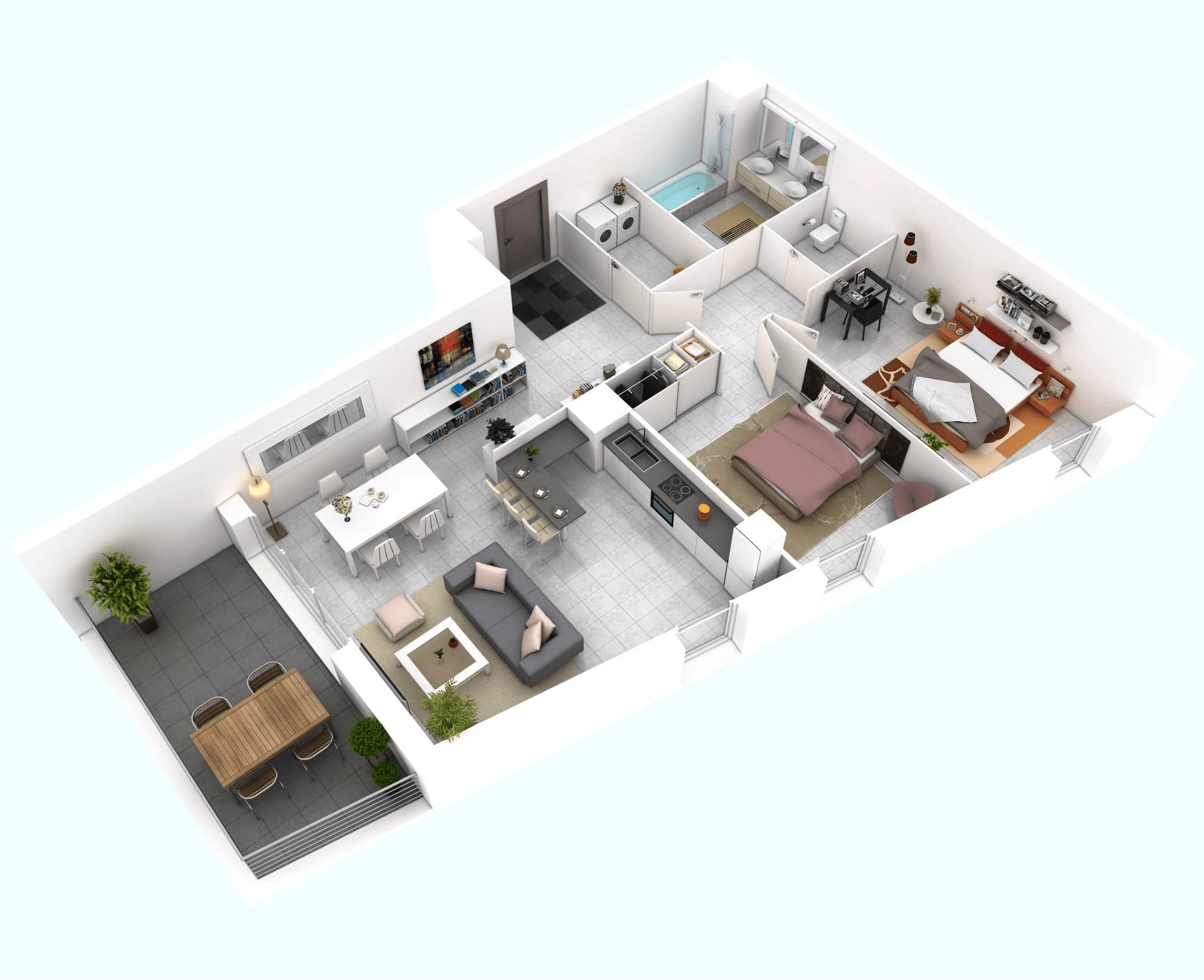 wallpapers Floor Plan Simple Inside House Drawing interior design ideas