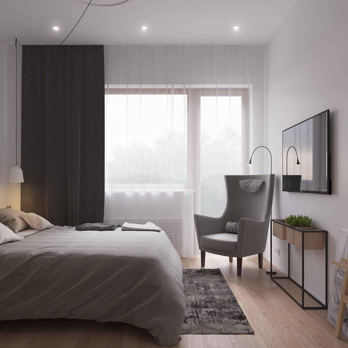 pic Grey Color Palette For Bedroom interior design ideas