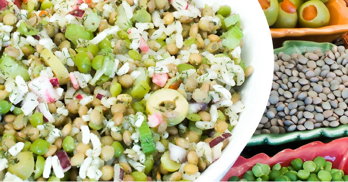 photo Yellow Split Pea Recipe Salad palouse brand
