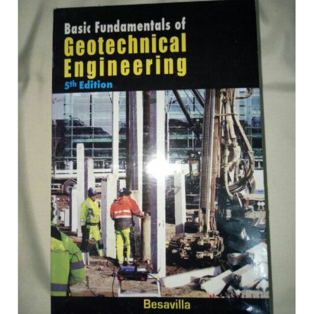 Besavilla Basic Fundamentals Of Geotechnical Engineering Lazada Ph Hydraulics and Geotechnical Engineering.