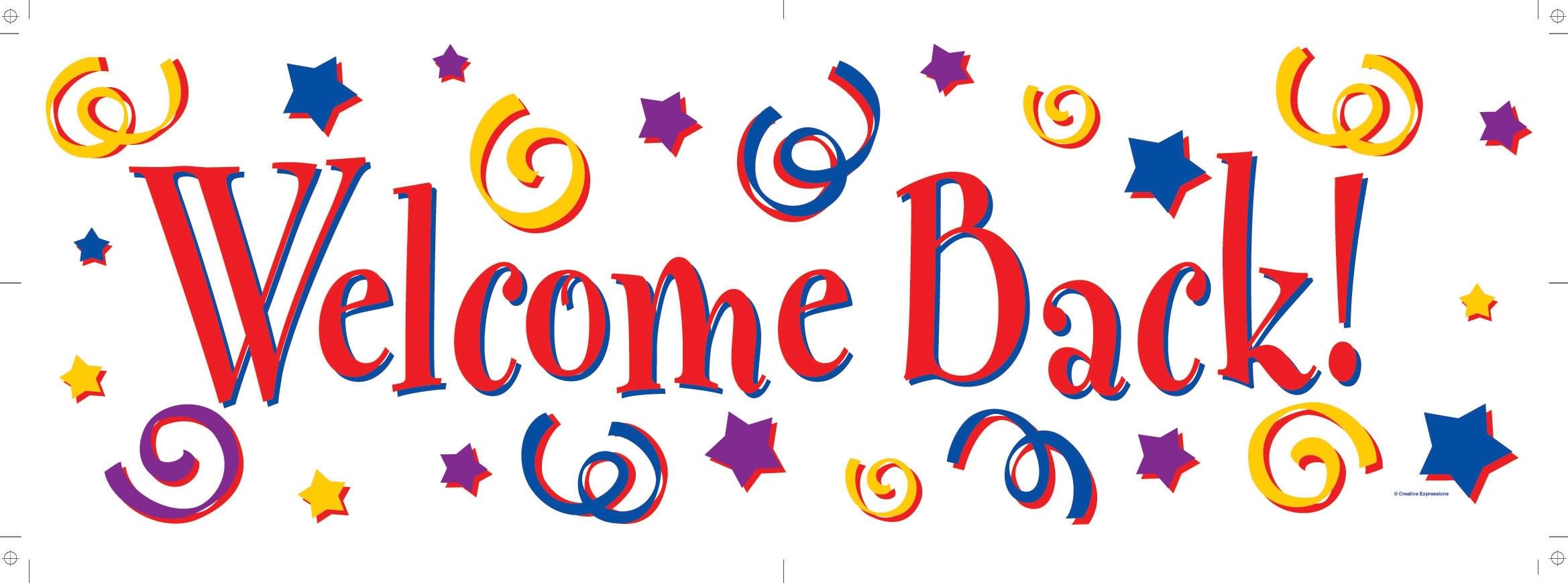 picture Free Clipart Welcome Back From Vacation clipart library