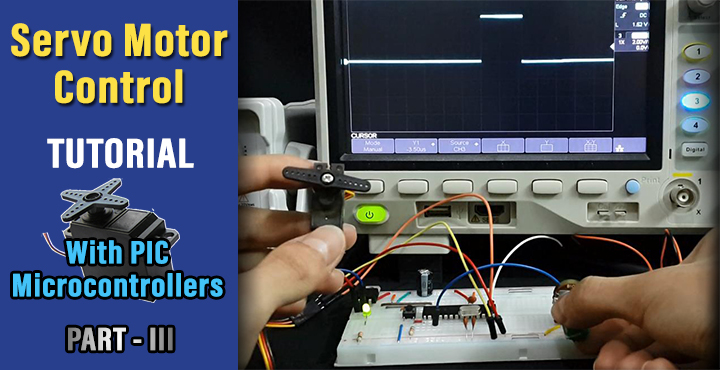Servo Motor Control With Pic16f877a Pic18f4550 C Code