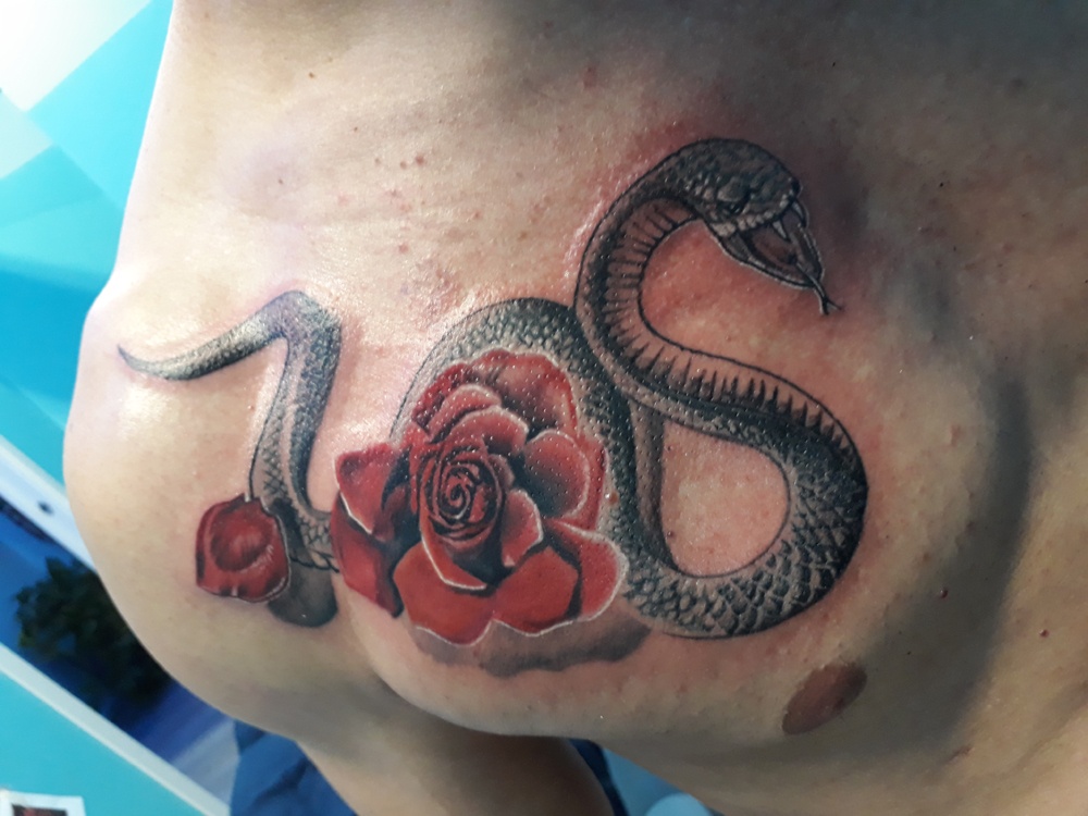Download Gratuito immagini Tatuaggio Serpente Denis Trevisani Tattoo Studio ultima da parte di