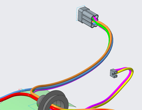 Level 9 Cable Harness Design Creo Schematics Week One