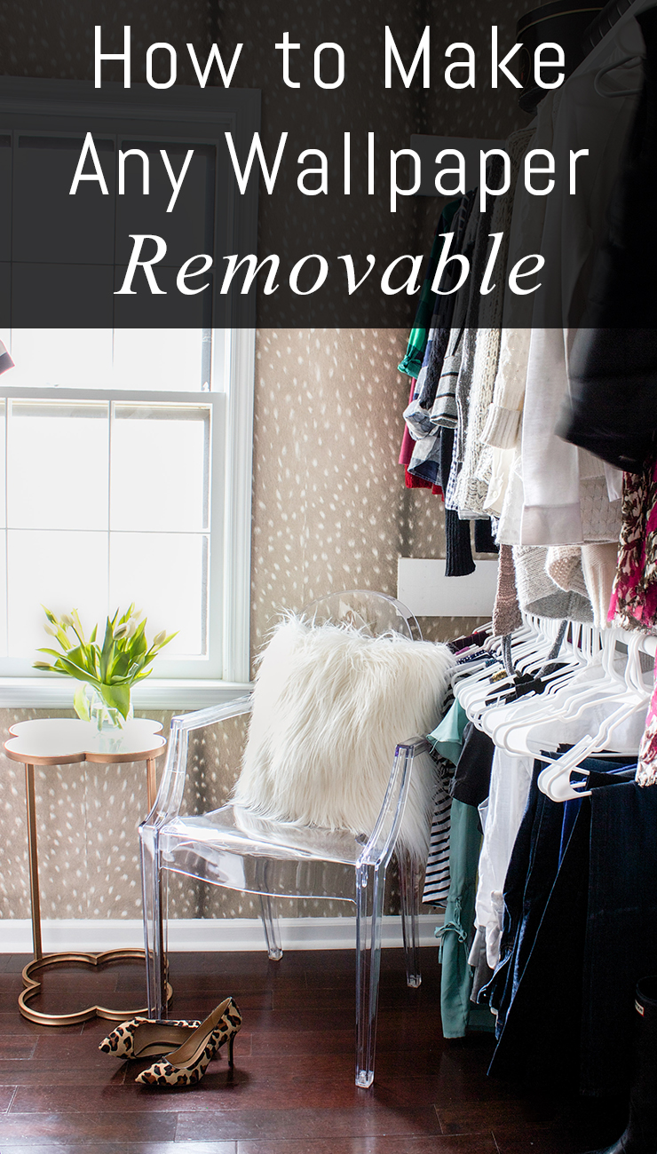 picture How To Hang Wallpaper Temporarily how to make wallpaper removable erin spain